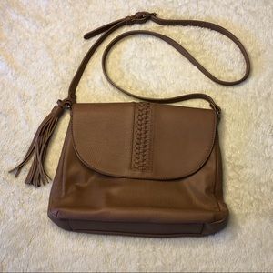 Sole Society Neutral Crossbody Bag
